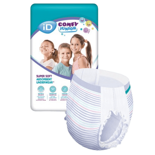 ID COMFY JUNIOR PANTS 4 -7 LET DĚTSKÉ, KALHOTKY ABSORPČNÍ NAVLÉKACÍ,1 270 ML, 17-
