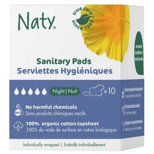 Naty vložky Noční 10ks