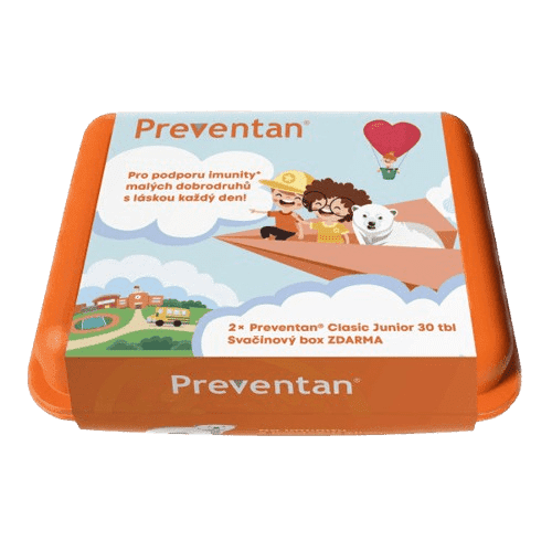 Preventan Clasic Junior tbl.2x30 + svačinový box