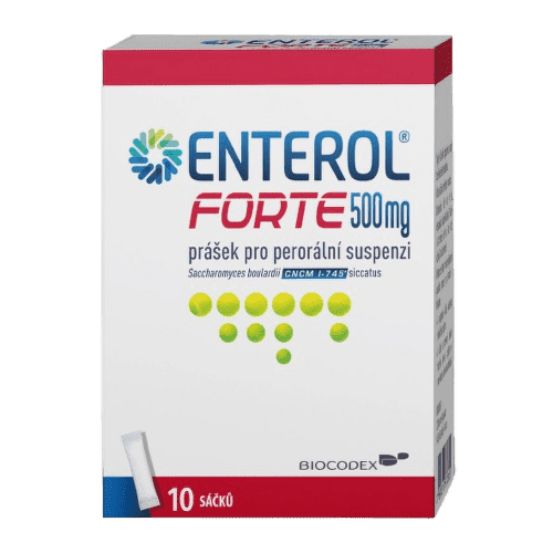 ENTEROL FORTE 500MG perorální prášek pro přípravu suspenze 10