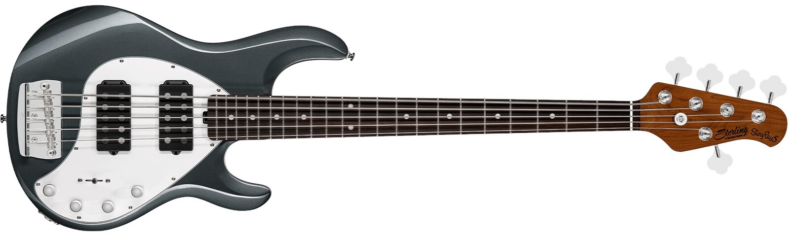 Sterling by Music Man StingRay 5 HH Charcoal Frost (rozbalené)