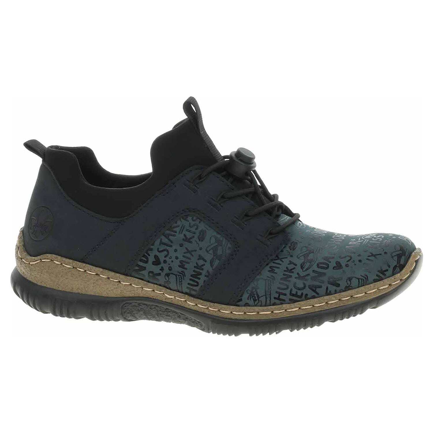Ecco Dámské polobotky Rieker N3295-14 blau 23101190