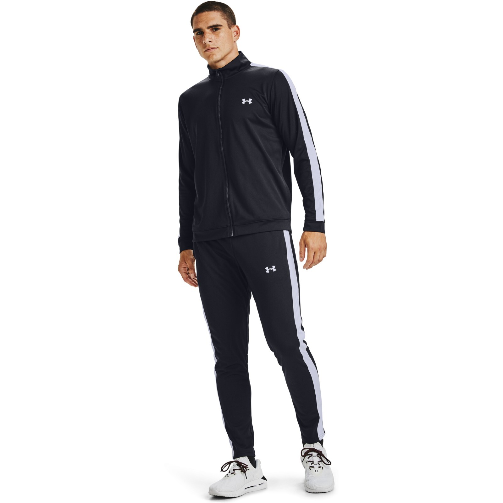 Under Armour UA Knit Track Suit-BLK L