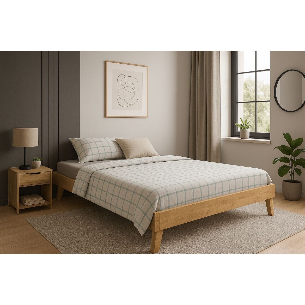 indickynabytek.cz - Postel 180x200 cm z mangového dřeva bez čela