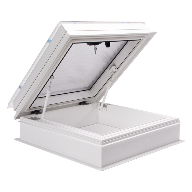 Výlez kopulový průhledný DEKLIGHT BOX ACG OPE/RAp kop/PC manžeta 15 cm 70×100 cm