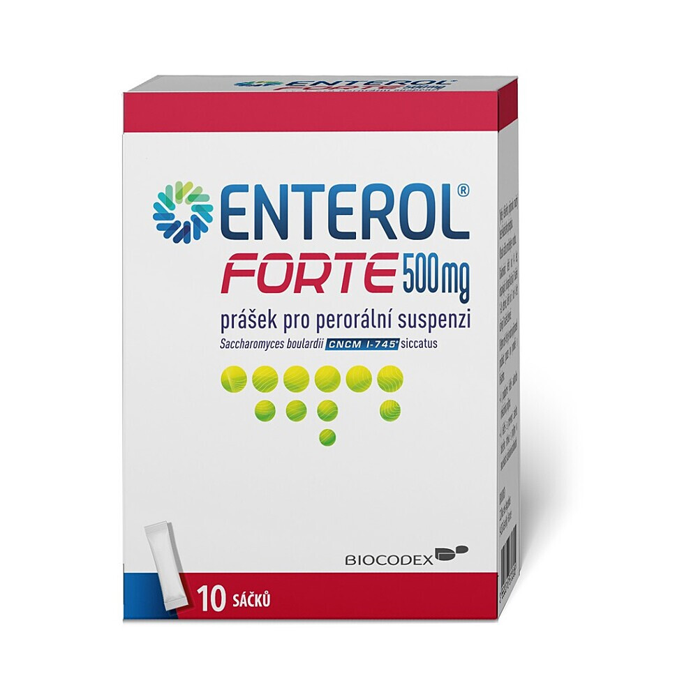 ENTEROL Forte 500 mg prášek pro perorální suspenzi 10 kusů