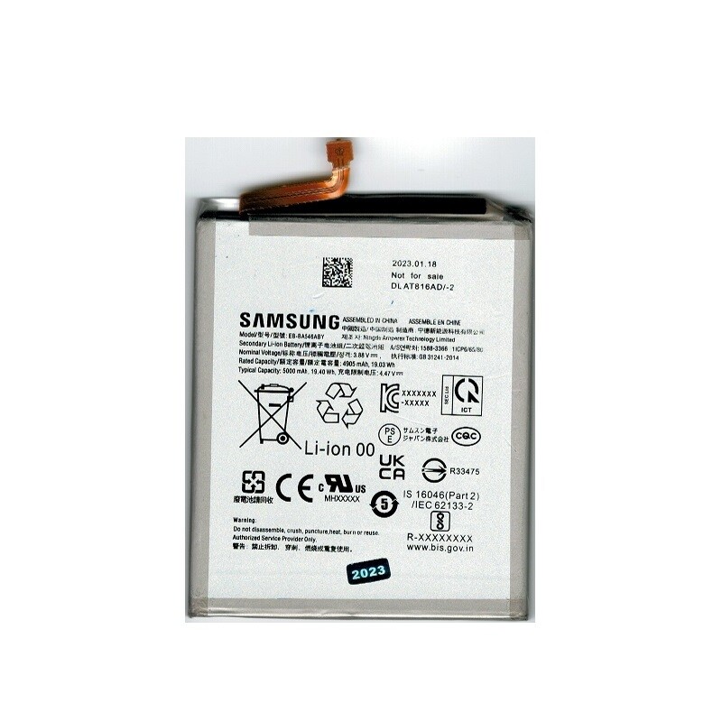 Baterie Samsung EB-BA546, BA346 A34, A54, A356 A35, A556 A55, A256 A25 Li-ion 5000mAh (volně)