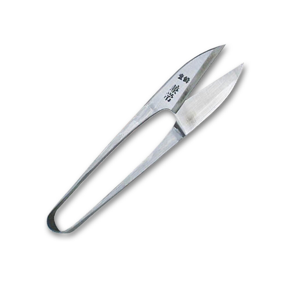 Japonské nůžky U-Shaped Migaki-finishu 105mm - stříbrné