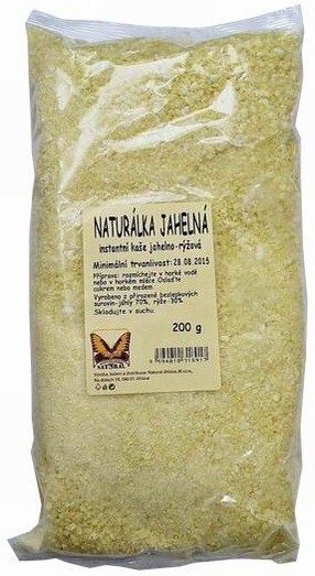 Natural Jihlava Kaše NATURÁLKA jáhlová inst. 200g 200 g