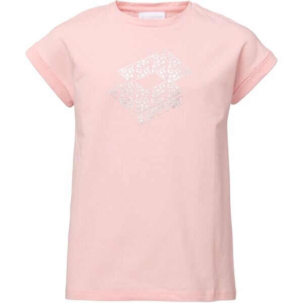 Lotto ELIZ Dívčí triko, lososová, velikost 128-134