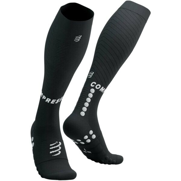Compressport FULL SOCKS RECOVERY 2.0 Kompresní podkolenky, černá, velikost