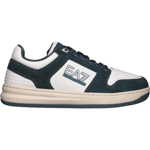 EA7 SLASHER SUEDE Vycházkové boty, bílá, velikost