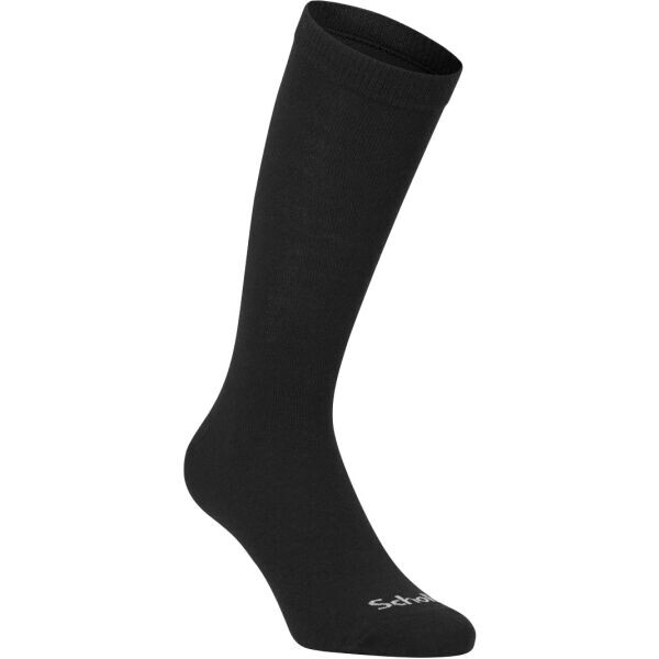 SCHOLL WOOL REGULAR Dlouhé vlněné ponožky, černá, velikost