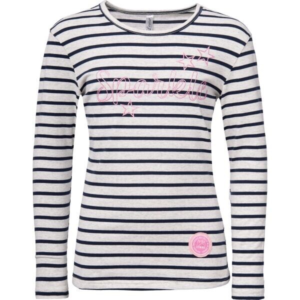 Lewro KARIA Dívčí triko, šedá, velikost 140-146