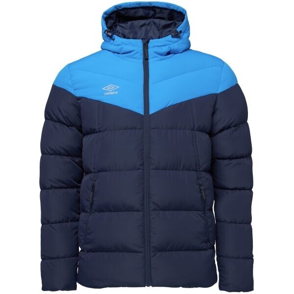 Umbro RITCHIE Pánská prošívaná bunda, tmavě modrá, velikost XXL