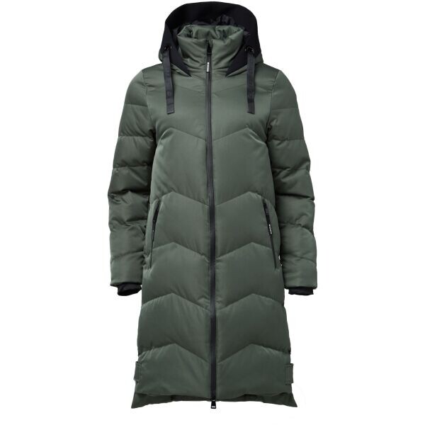 Lotto TAMINA Dámský prošívaný kabát, khaki, velikost