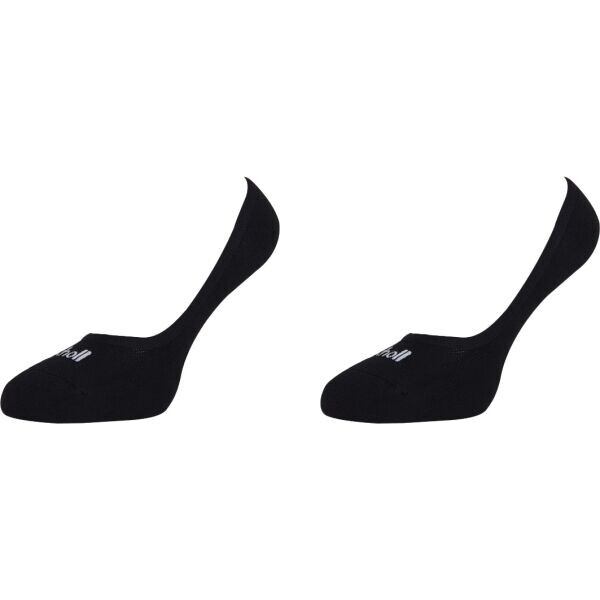 SCHOLL COOL NOSHOW 2P Krátké bavlněné ponožky, černá, velikost