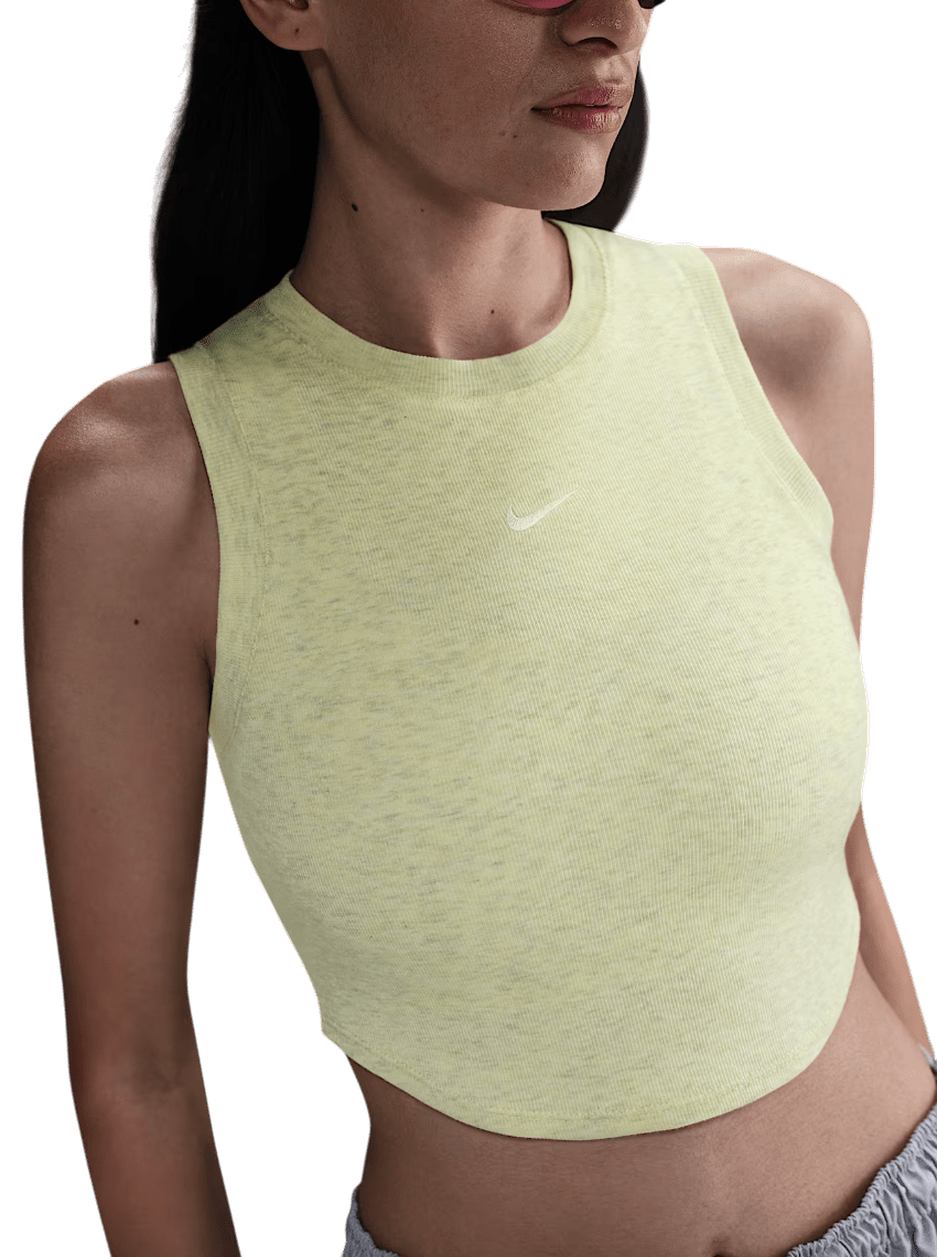 Tílko Nike  Chill Knit Cropped Tanktop Women