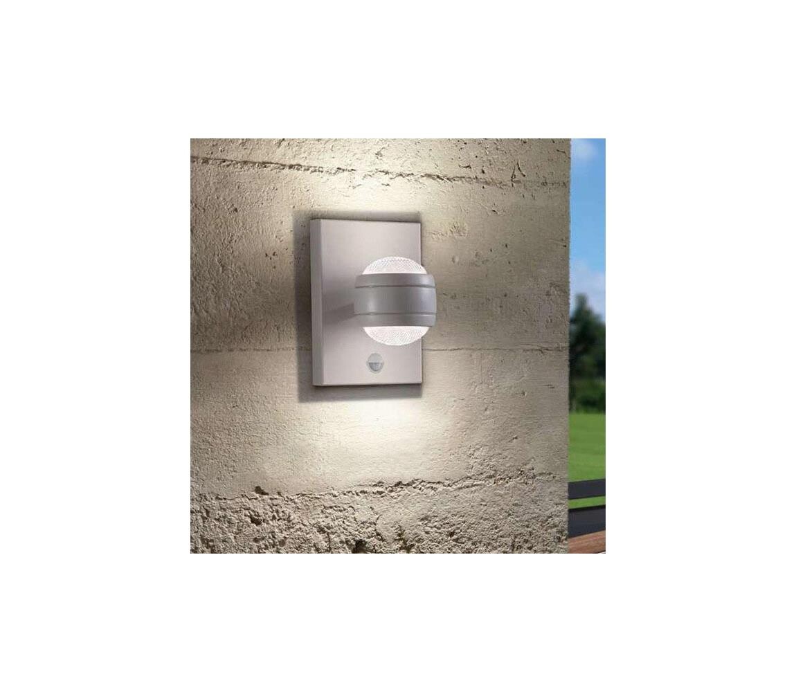 Eglo Eglo 96019 - LED Venkovní nástěnné svítidlo s čidlem SESIMBA 1 2xLED/3,7W IP44