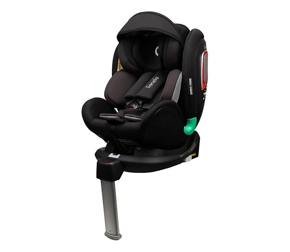 Lionelo Lionelo -Autosedačka se základnou otočná ANTOON PLUS i-Size 40-105 cm Black Onyx