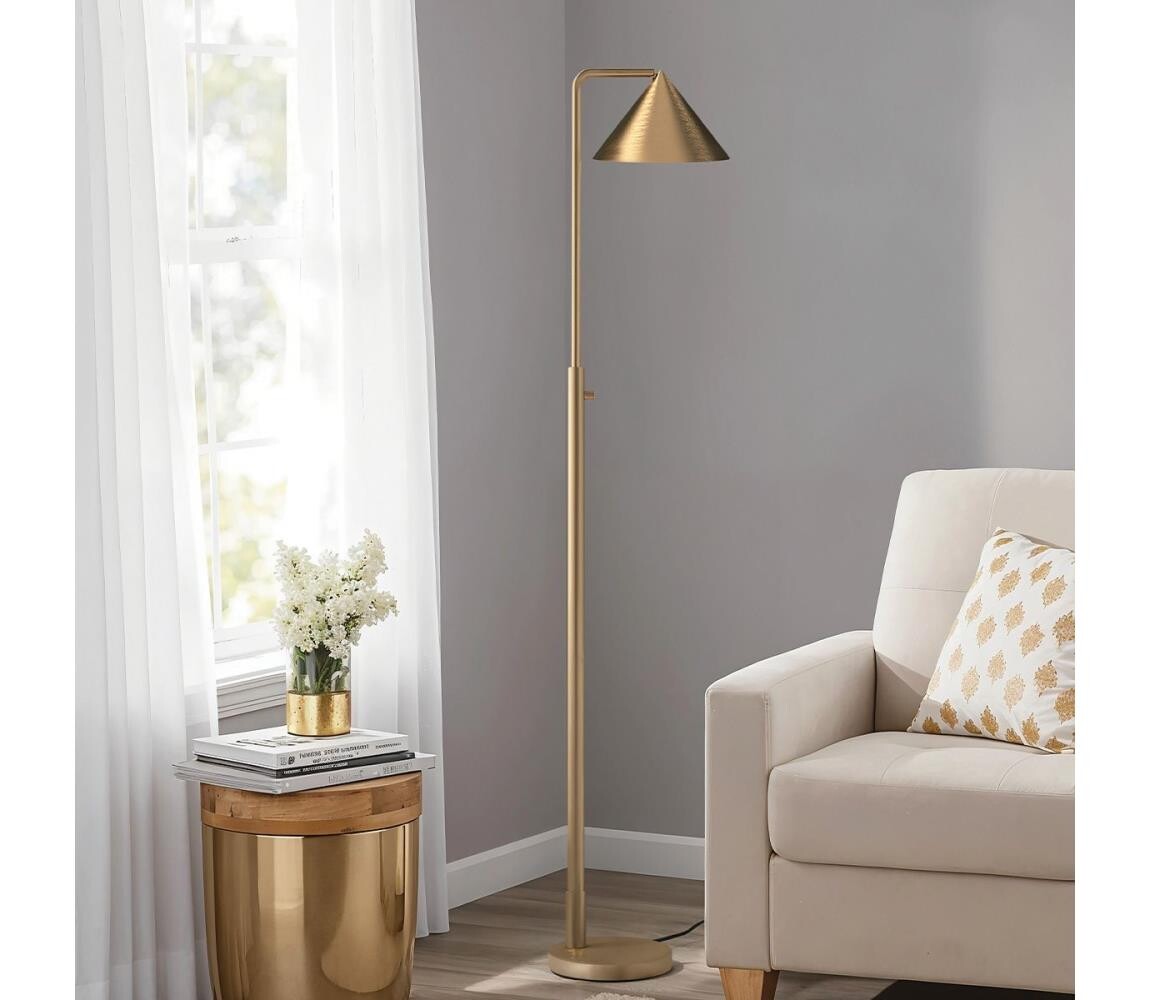 Elstead Alora Mood ALM-REMYCK-FL-GD - Stojací lampa REMYCK 1xE27/60W/230V zlatá