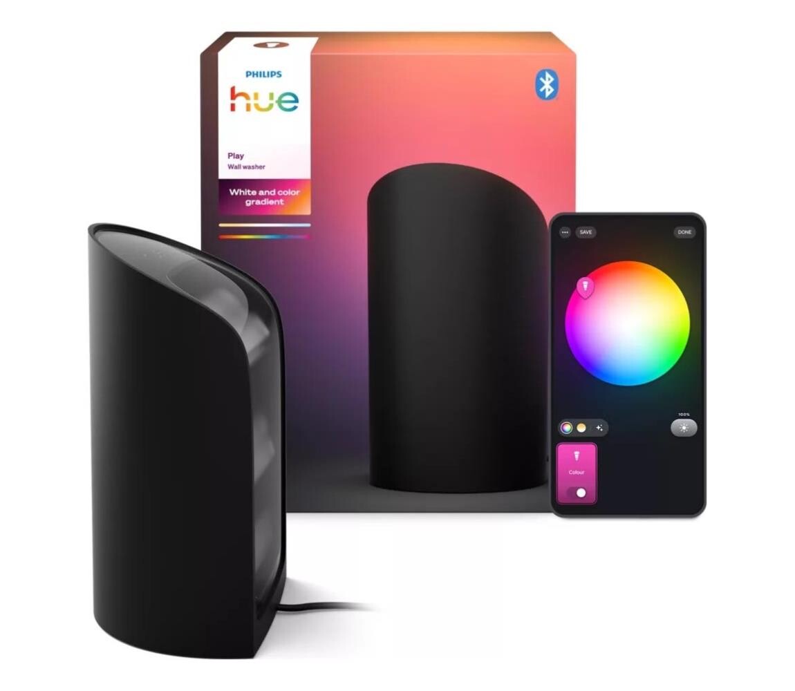 Philips Philips - LED RGBW Stmívatelné svítidlo Hue PLAY LED/20W/230V 2000–6500K černá