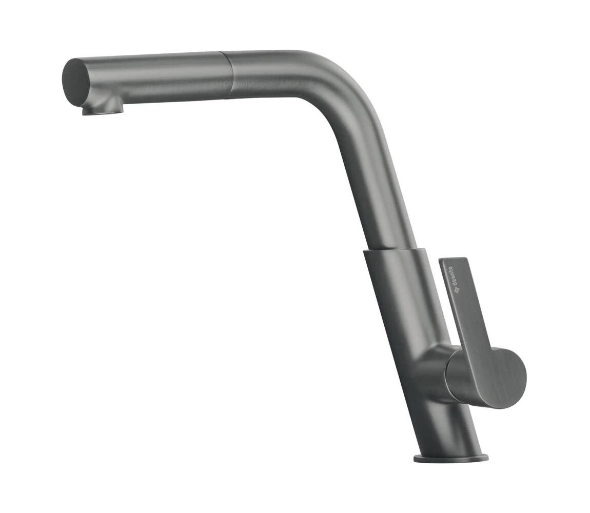 Deante Deante BQS_D73M - Dřezová baterie s vytahovací sprškou SILIA titan