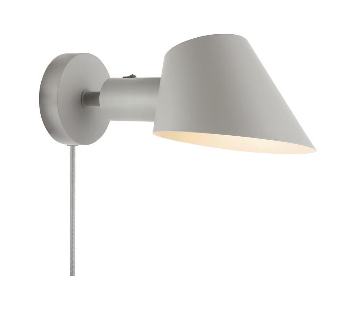 Nordlux Nordlux - Nástěnné svítidlo STAY 1xE27/60W/230V šedá