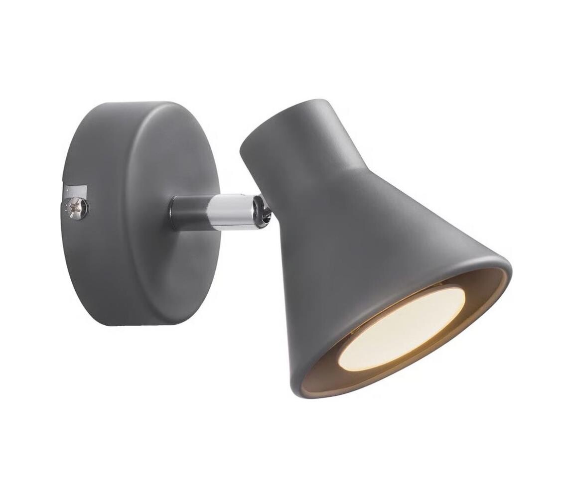 Nordlux Nordlux - Nástěnné svítidlo EIK 1xGU10/35W/230V šedá