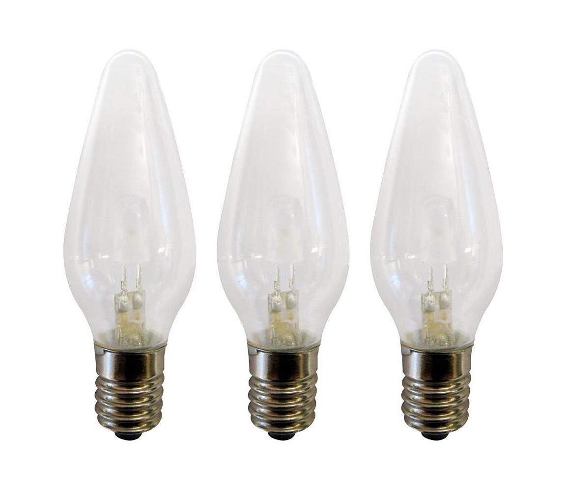 Markslöjd Markslöjd 702324 - SADA 3x Průmyslová vánoční žárovka RESERVLAMPA E10/3W/34V