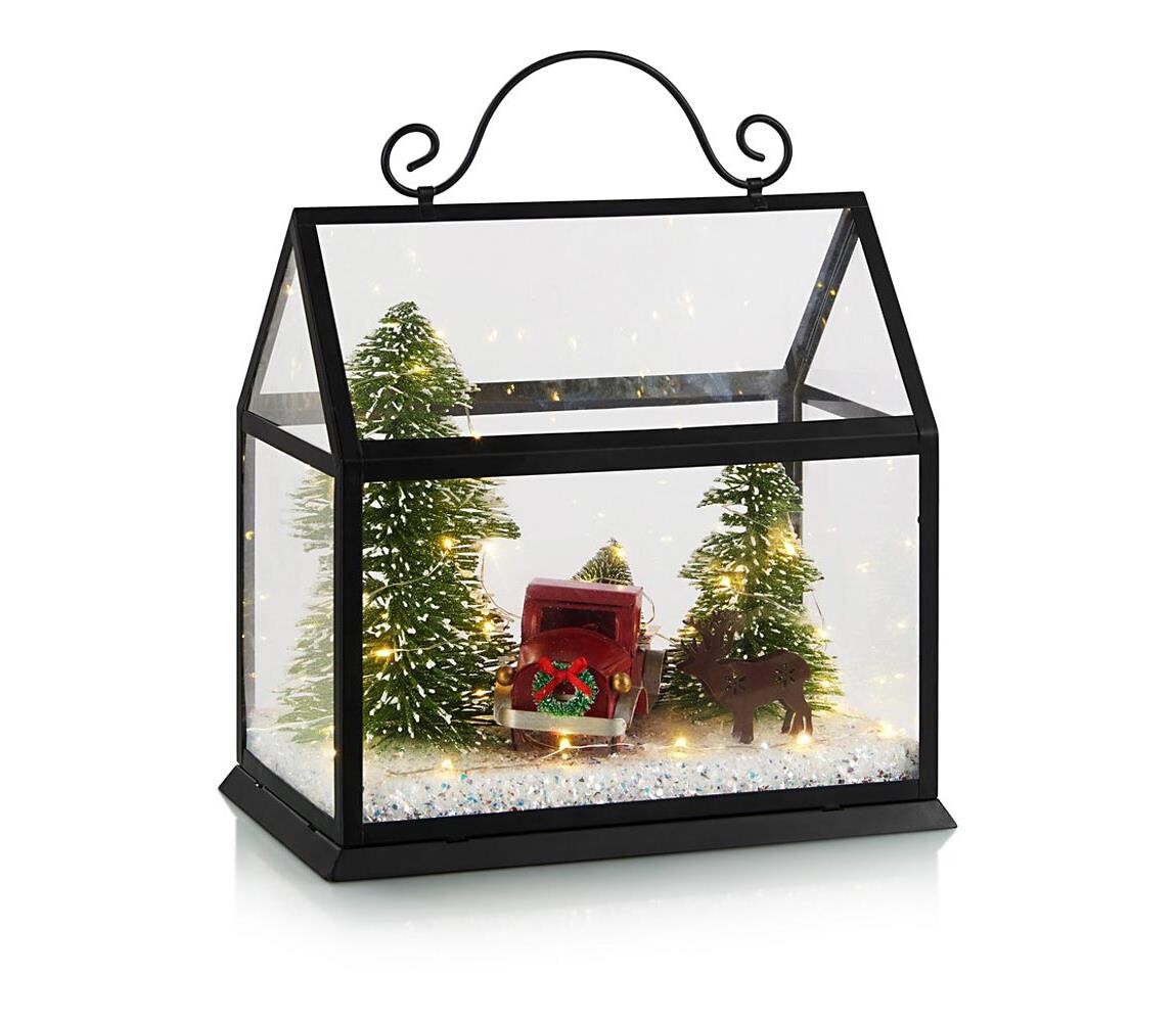 Markslöjd Markslöjd 704792 - LED Vánoční dekorace HOUSE LED/3xAAA