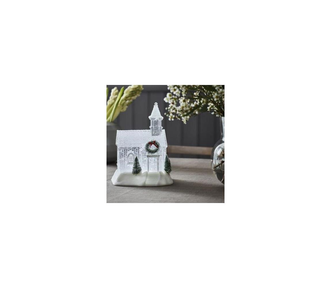 Markslöjd Markslöjd 705820 - LED Vánoční dekorace CHAPELLE LED/0,9W/3xAA kaple