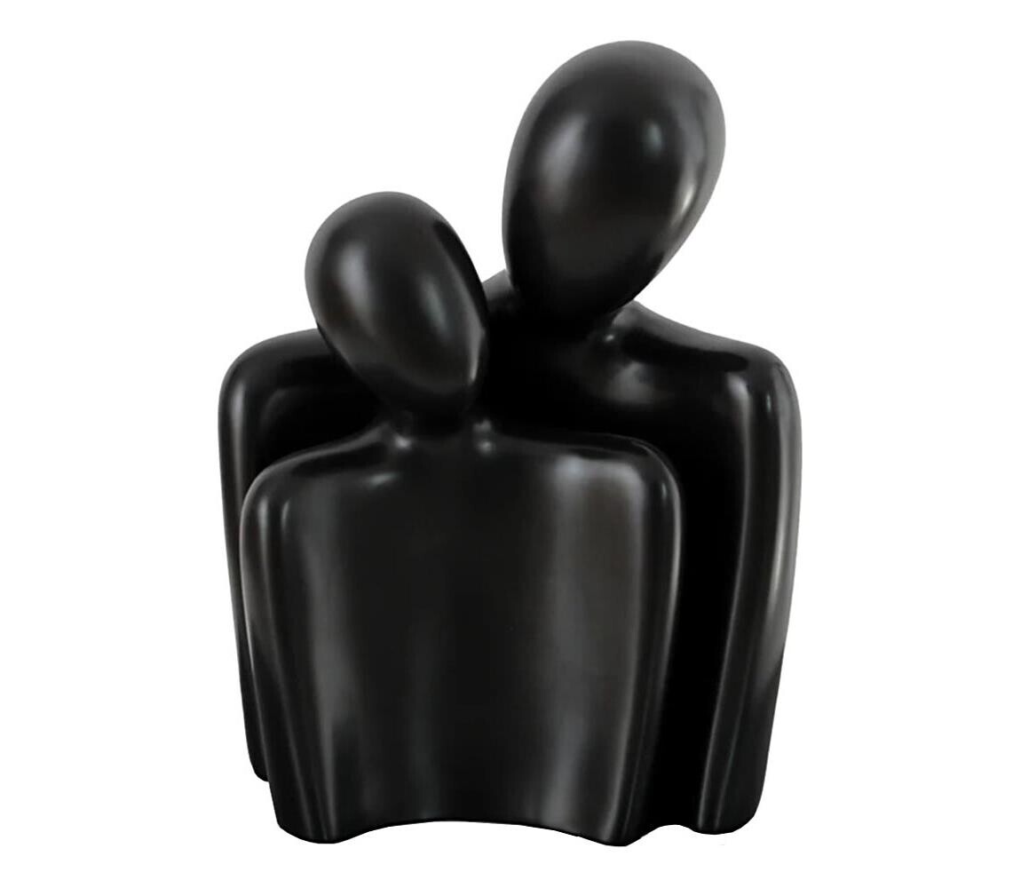 Estilo Home Stolní dekorace 20x5,5x14,5 cm černá