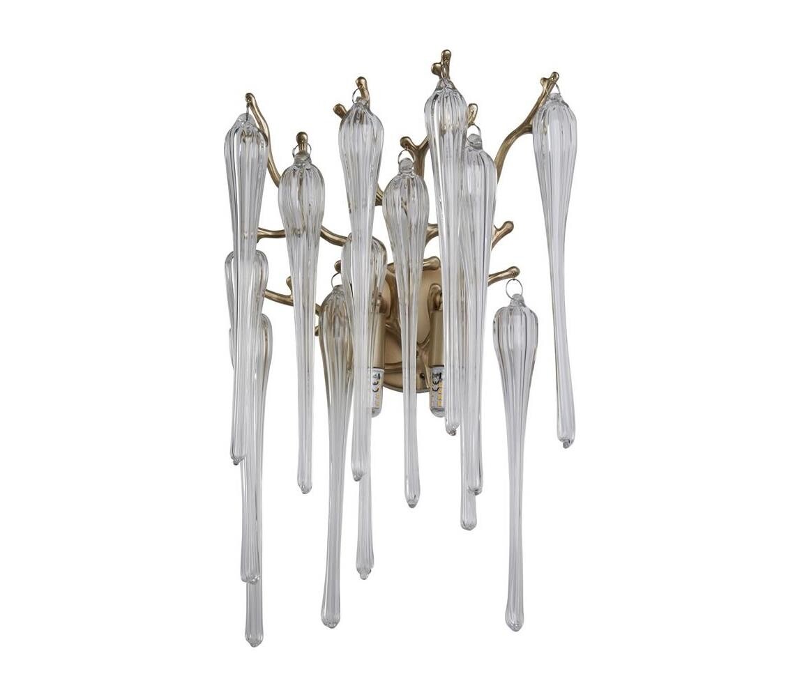 Searchlight Searchlight 10425-2GO - Nástěnné svítidlo HERITAGE 2xG9/33W/230V