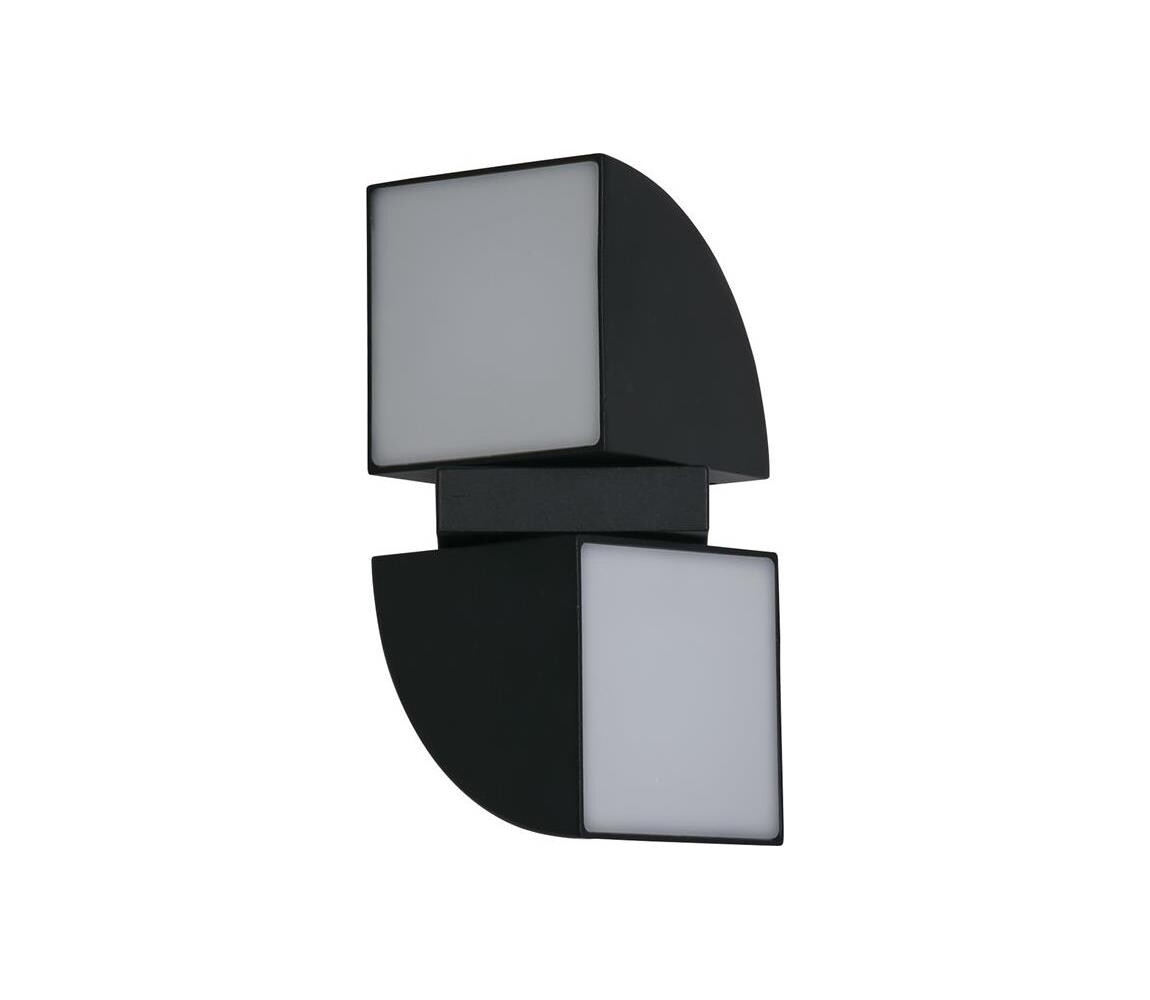 Searchlight Searchlight 36150BK - LED Venkovní nástěnné svítidlo DAKOTA 2xLED/4W/230V IP44