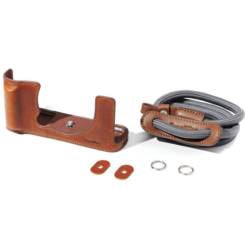 SMALLRIG 5449 Leather Case Kit for FUJIFILM X-E5 Brown