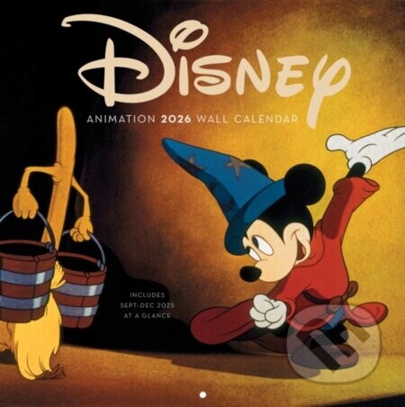 Disney Animation 2026 Wall Calendar - Disney