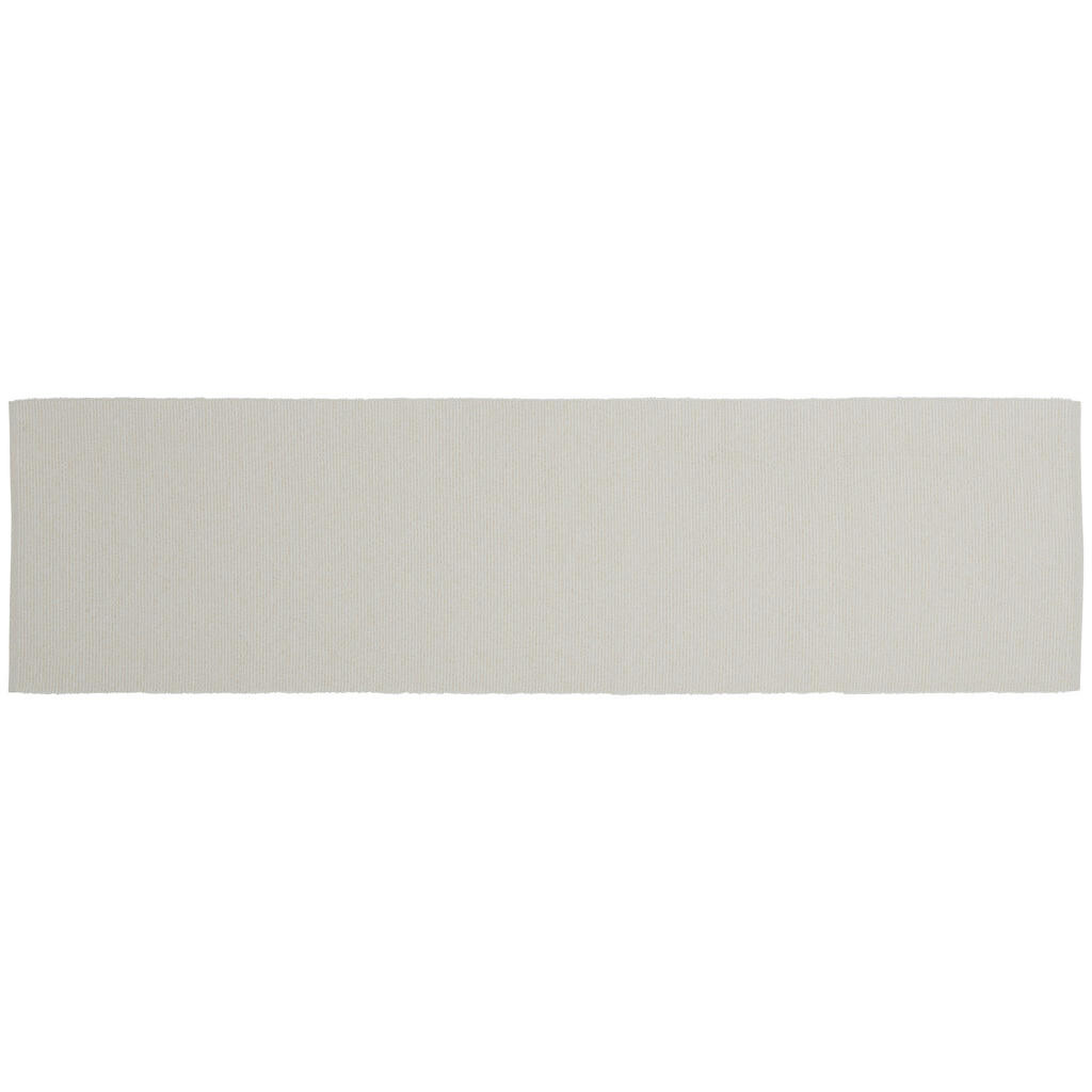 X-Mas BĚHOUN NA STŮL, 40/150 cm, bílá