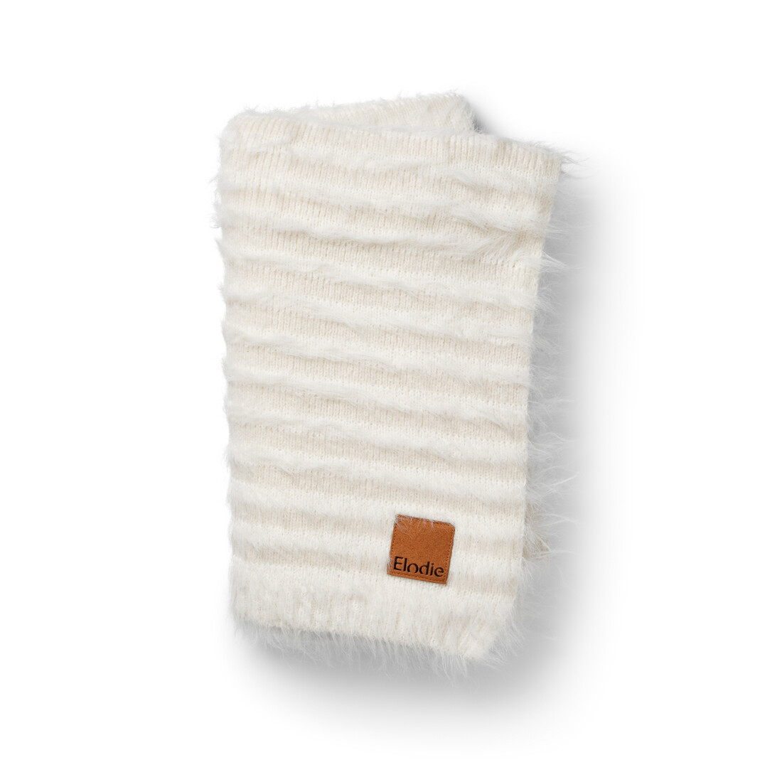 Elodie Details Furry Knit Blanket Vanilla White, deka