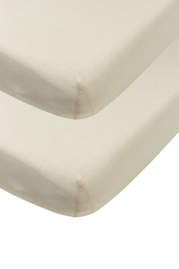 Meyco Žerzejové prostěradlo 60x120 - Soft sand