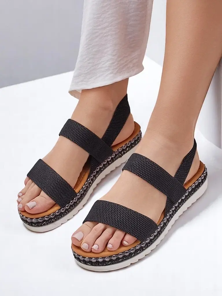 Resti Women's sandals with a decorative sole Zindas
