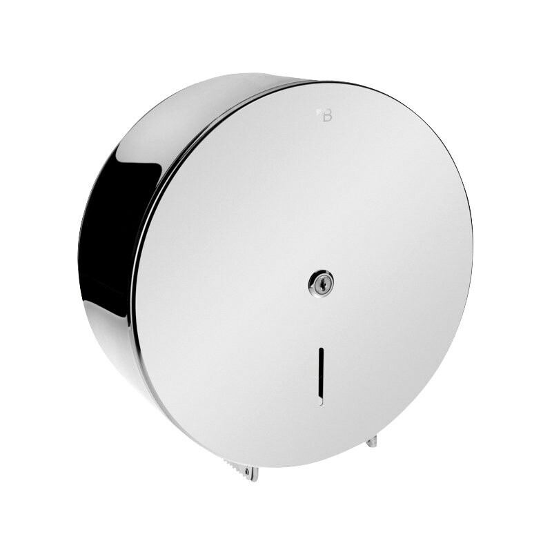 Sapho Zásobník na toaletní papír max. Ø 30cm, 325x310x128mm, nerez lesk