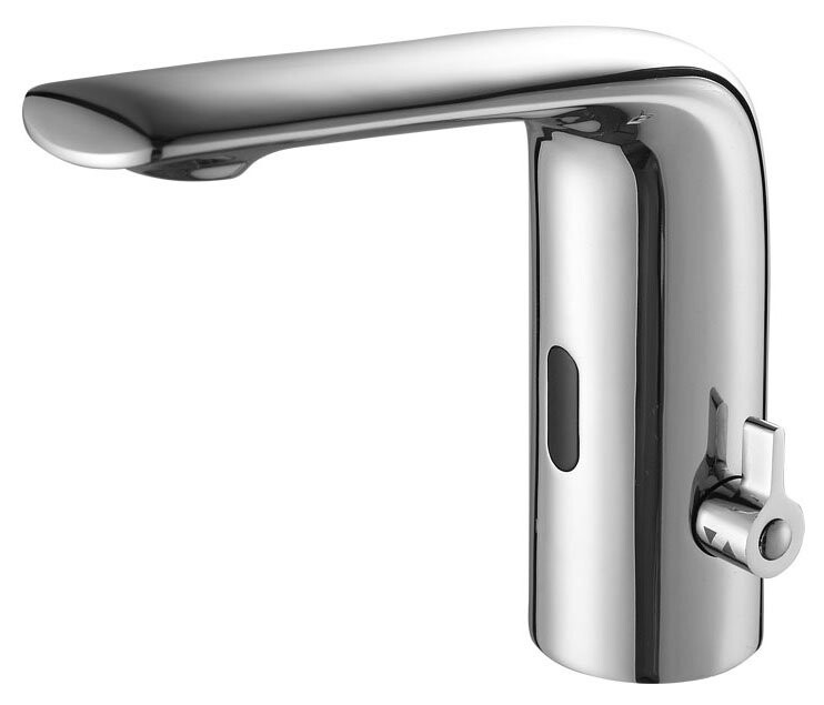 Sapho Senzorová stojánková baterie s regulací teploty, 6V DC (4xAA), chrom