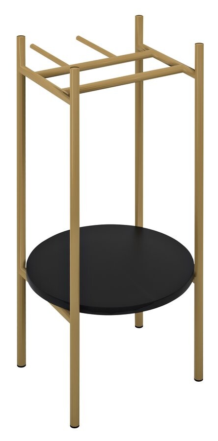 Sapho PUNO podstavec pod kulatá umyvadla 375x830x448xmm, zlato mat