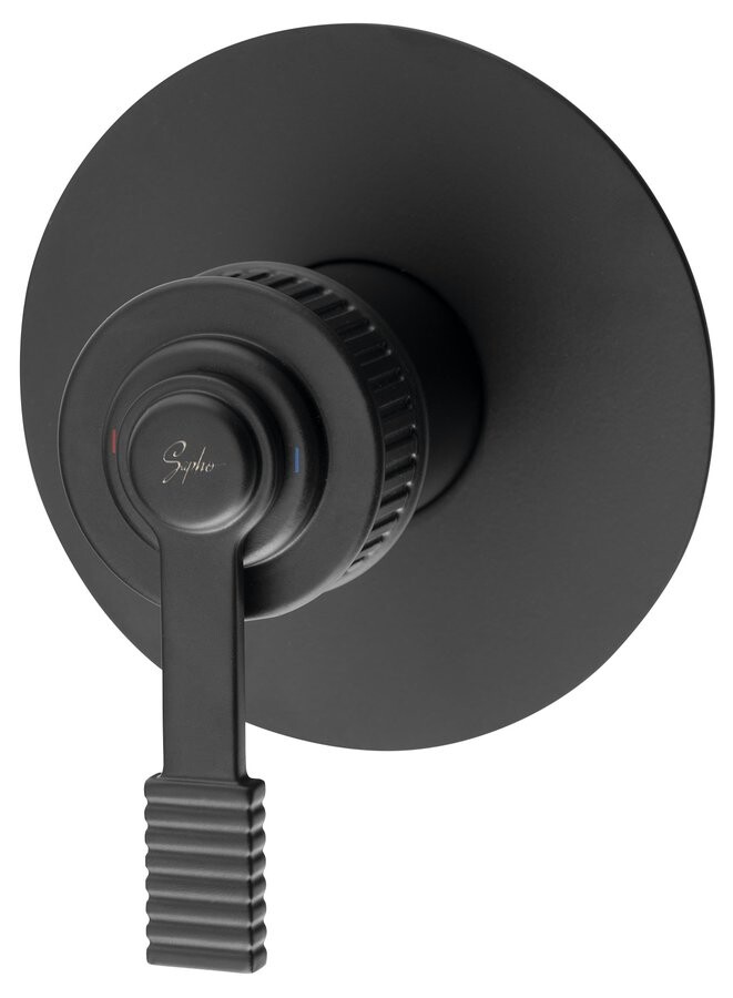 Sapho VERSI podomítková sprchová baterie, 1 výstup, černá mat