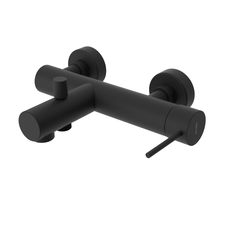 Sapho ULTRAMIX nástěnná vanová baterie, černá mat