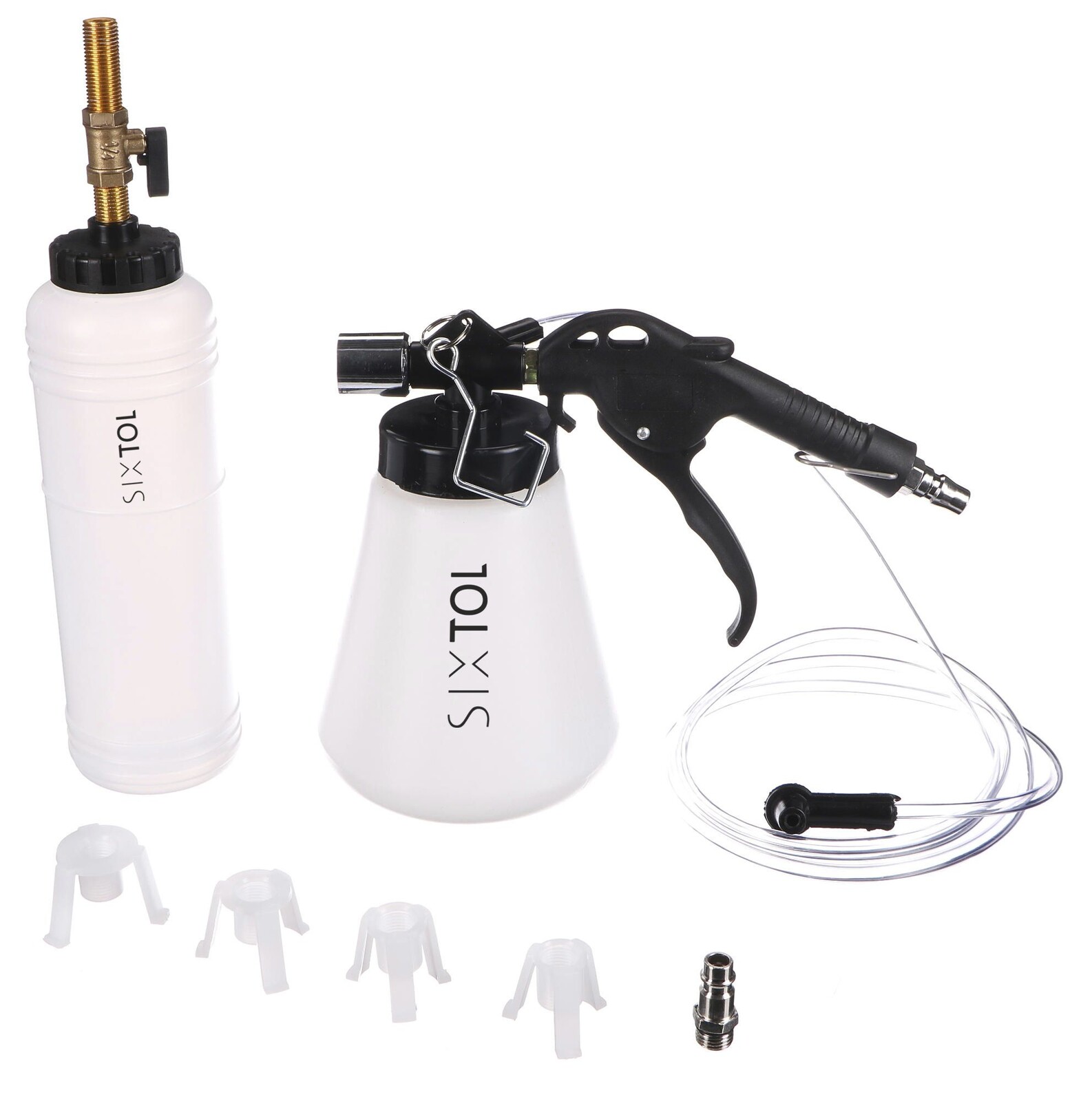 Sada na odvzdušnění brzd MECHANIC BRAKE BLEEDING SET 8 - POŠKOZENÝ OBAL SIXTOL