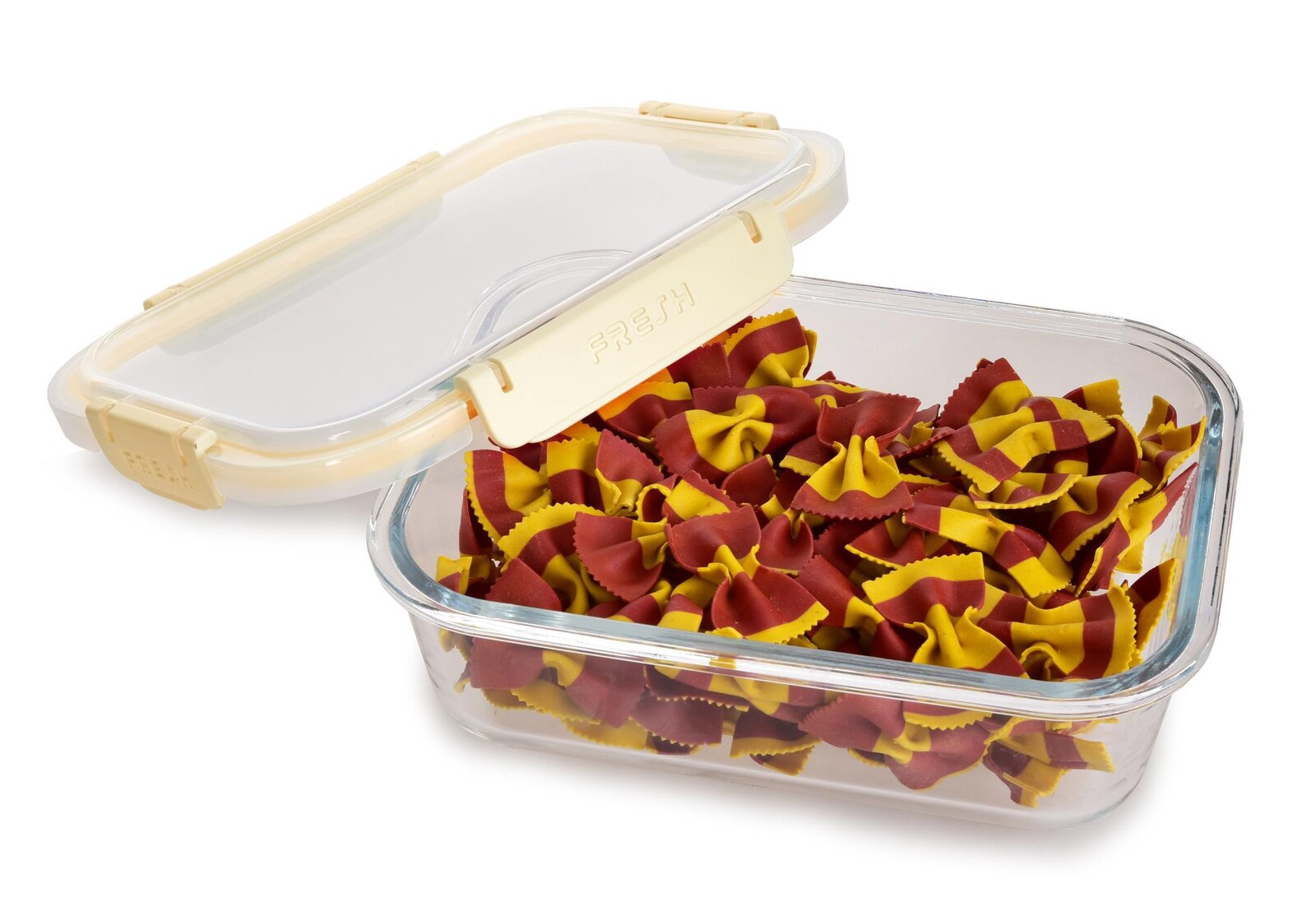 CVAK&CVAK | Skleněná dóza na potraviny 1300 ml žloutková