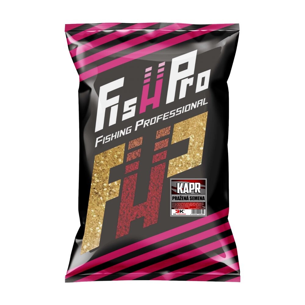 Fish Pro krmítková směs kapr pražená semena 1kg-NFPCCS