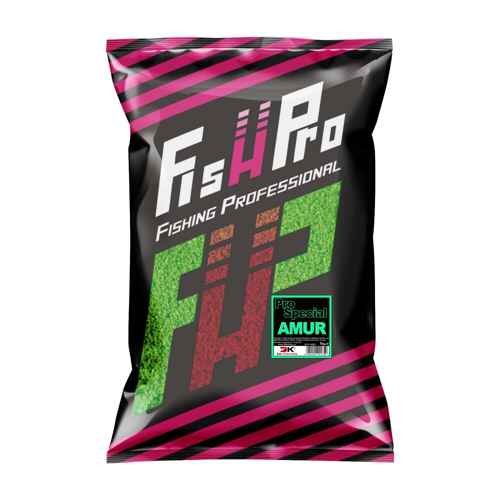 Fish Pro krmítková směs Pro Special amur 1kg-NFPAMU